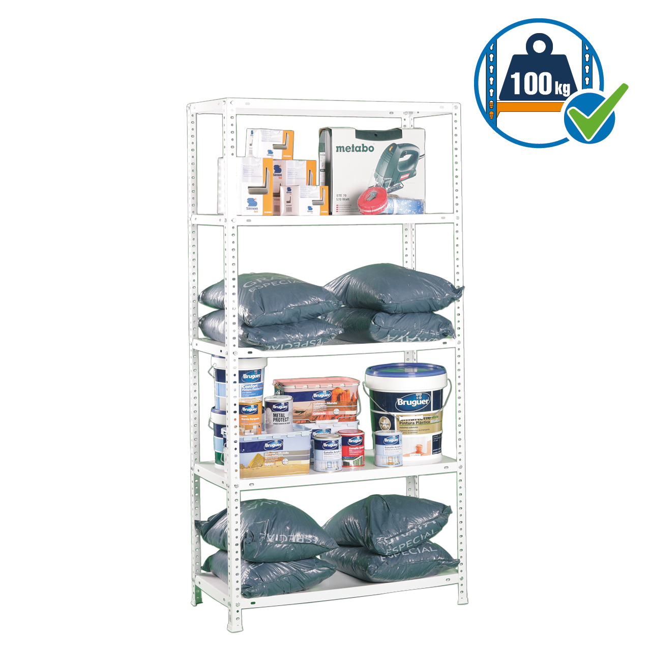 SimonClassic Comfort 5 scaffale 5 ripiani 100 kg