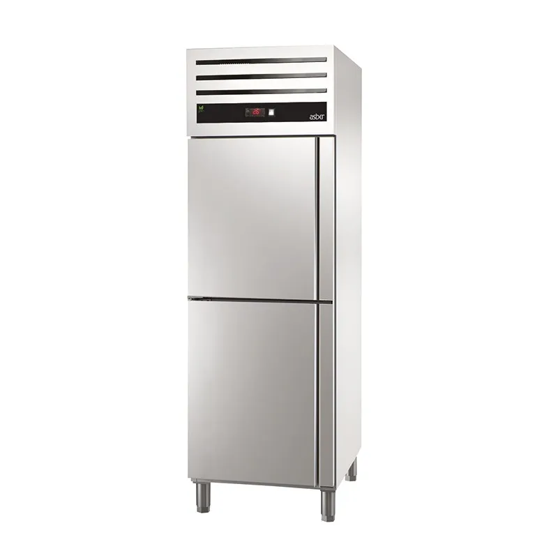 Asber Green Line GCPZ-702/2 L armadio frigorifero 2 porte inox