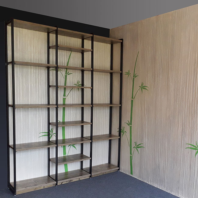 Agosistem Smooth Kit 07 scaffale 94x35x240 cm