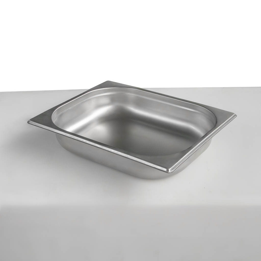 Bacinella GN 1/2 32,5x26,5x6,5 cm inox usata