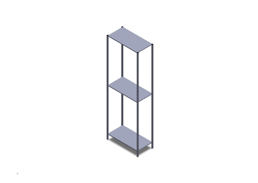 DR Scaffalature Mito scaffalatura leggera a incastro