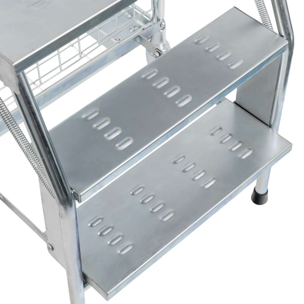 Forkberg Picker Scaletta Carrello 3 Gradini Zincata