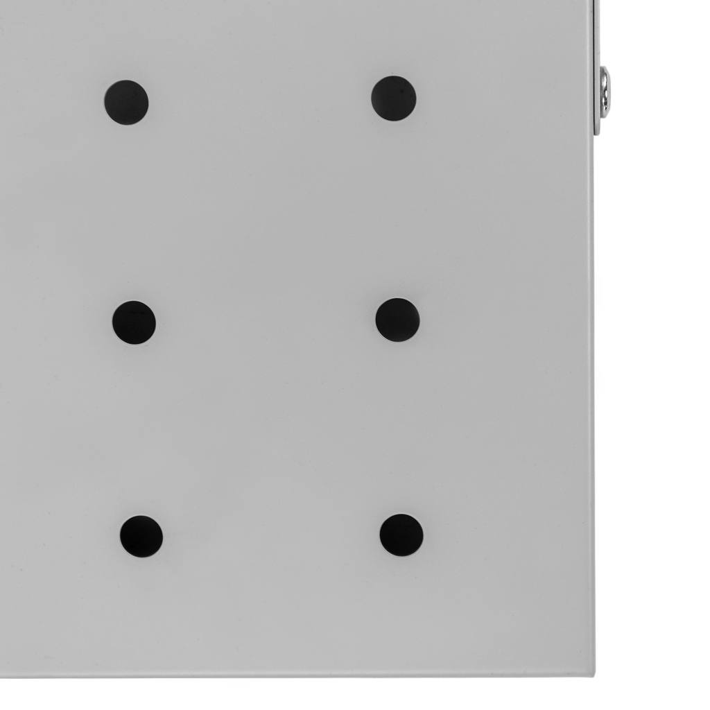 Mega-M ripiano portascarpe metallo 70x27x18 cm per panca WPC