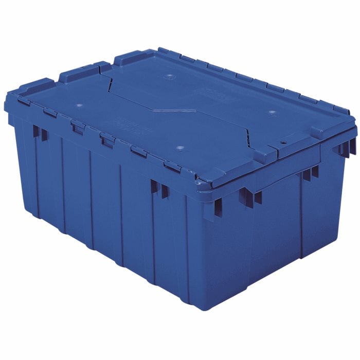 Akro-Mils 39085 contenitore con coperchio 30 l blu grigio