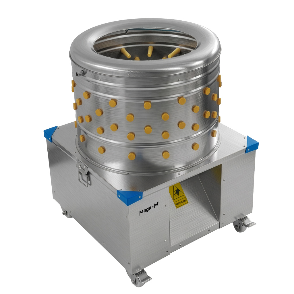 Mega-M CH 5-6K spiumatrice pollame 60 cm 1500 W