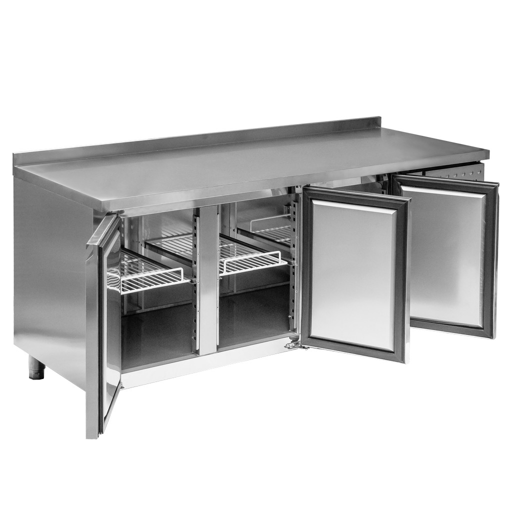 Mega-M STMR/VCH/178/70/R290/R/N tavolo freezer 3 porte -20°C