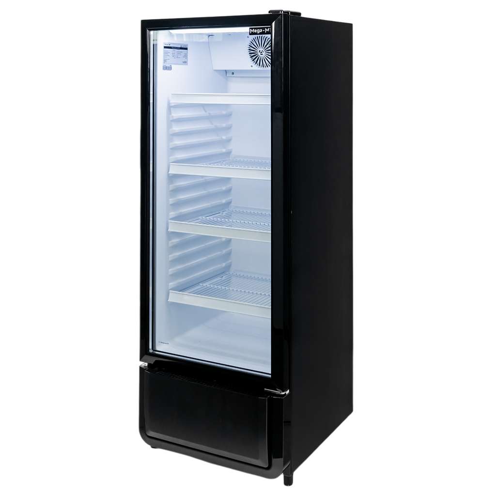 Mega-M DIEGO i54 Vetrina refrigerata 240L 1 porta LED nera