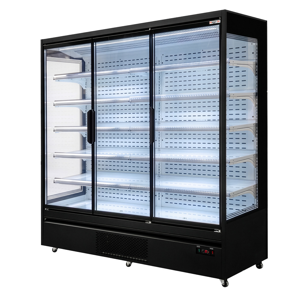 Mega-M Hugo Plus RU L-188 armadio frigo porte vetro LED
