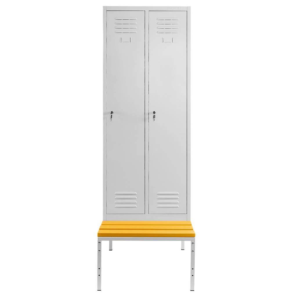 Mega-M 80 base panca WPC 80x80x43 per armadietto spogliatoio