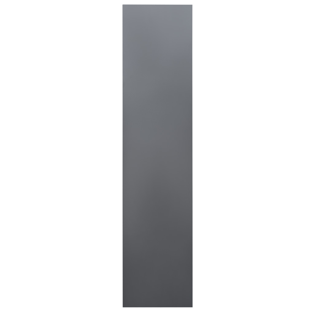 Mega-M WENUS Armadio Ufficio Metallo Vetro 90x40x185