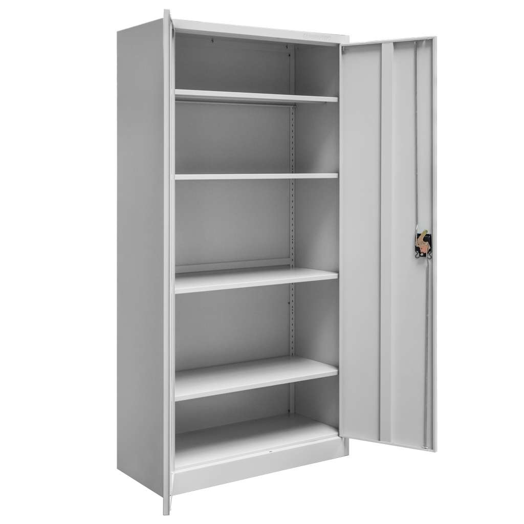 Furvero W-101 S/S armadio ufficio grigio 90x40x185 cm