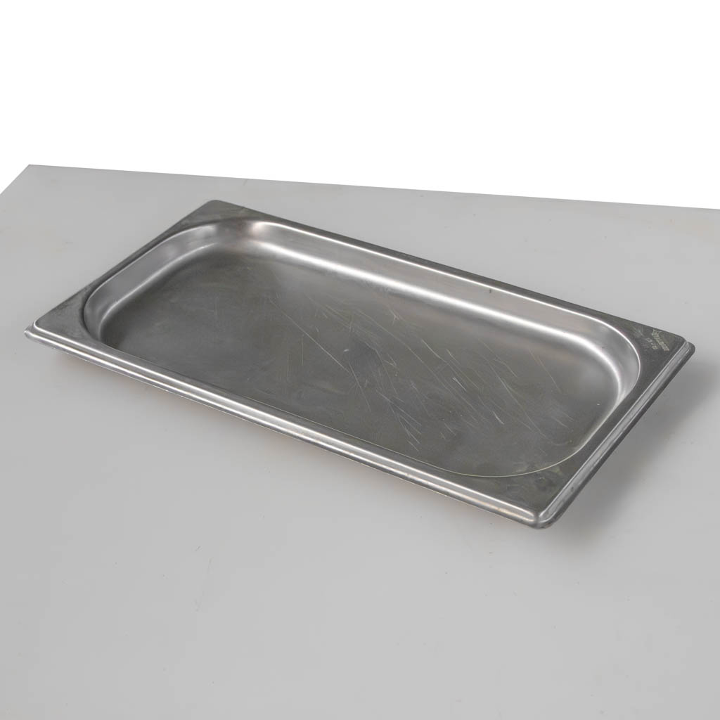 Mega-M vaschetta GN 1/3 inox 32,5x17,6x2 cm usato