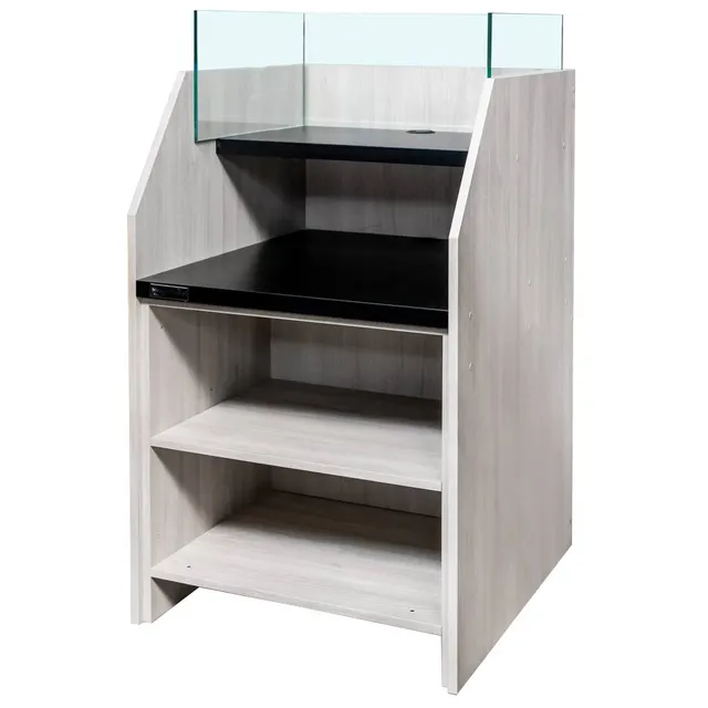 Mega-M 70x80x134 cm postazione hot dog acciaio