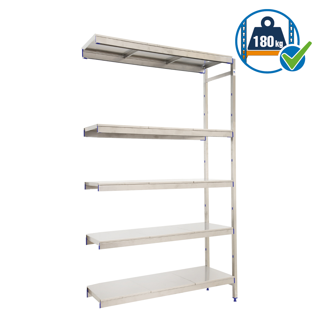SimonInox SS 5 scaffale aggiuntivo 5 ripiani inox