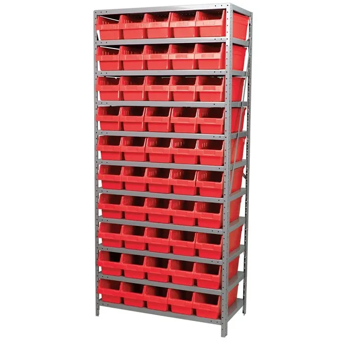 Akro-Mils AS1879098 scaffale metallo 11 ripiani 50 cassette