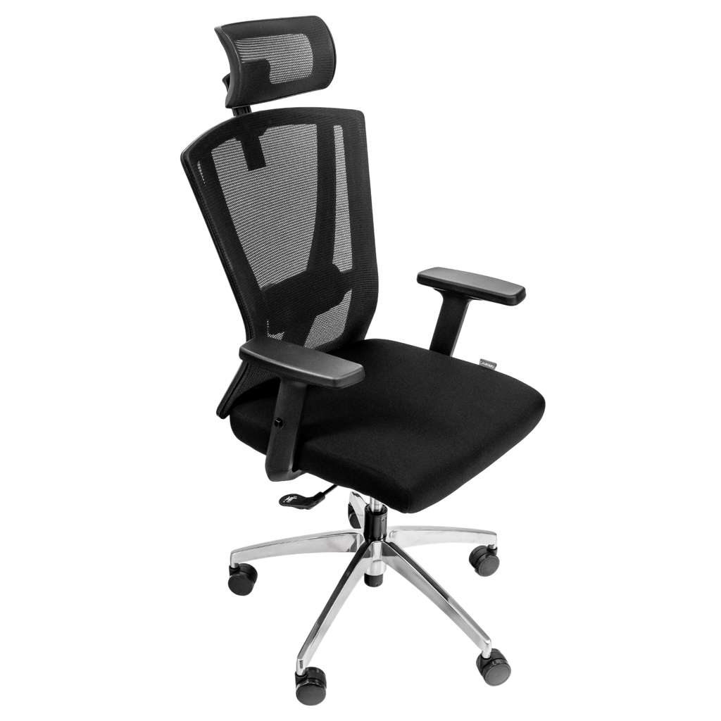 Furvero Zenith BA/A2D/L2D/H2D sedia ufficio nera ergonomica