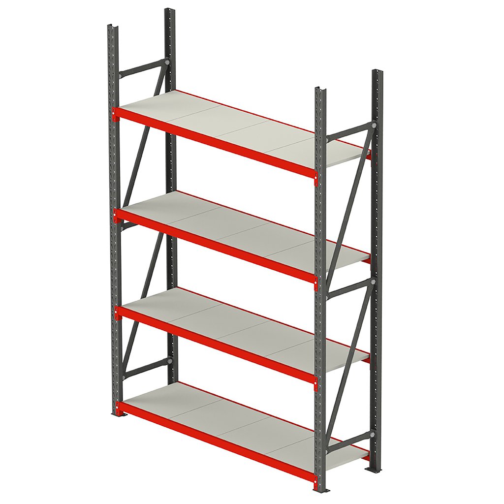 Mega-M Fortis H-200 L-217 G-50 scaffale magazzino base 350 kg