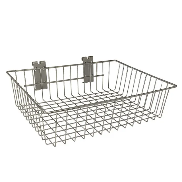 Agosistem Cesto per Griglia Espositore 40x30x10,5 cm