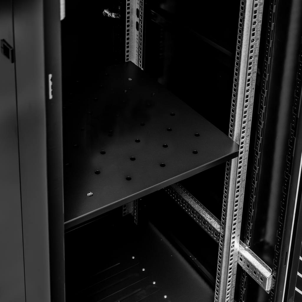 Mega-M Armadio Rack 19 Pollici 28U 60x80 cm Nero