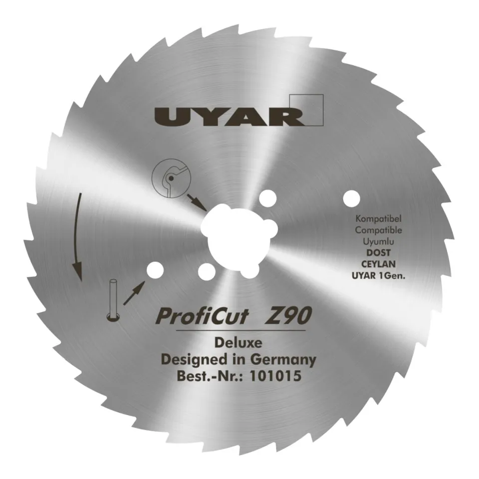 UYAR ProfiCut Z90 Deluxe lama dentata 90 mm kebab
