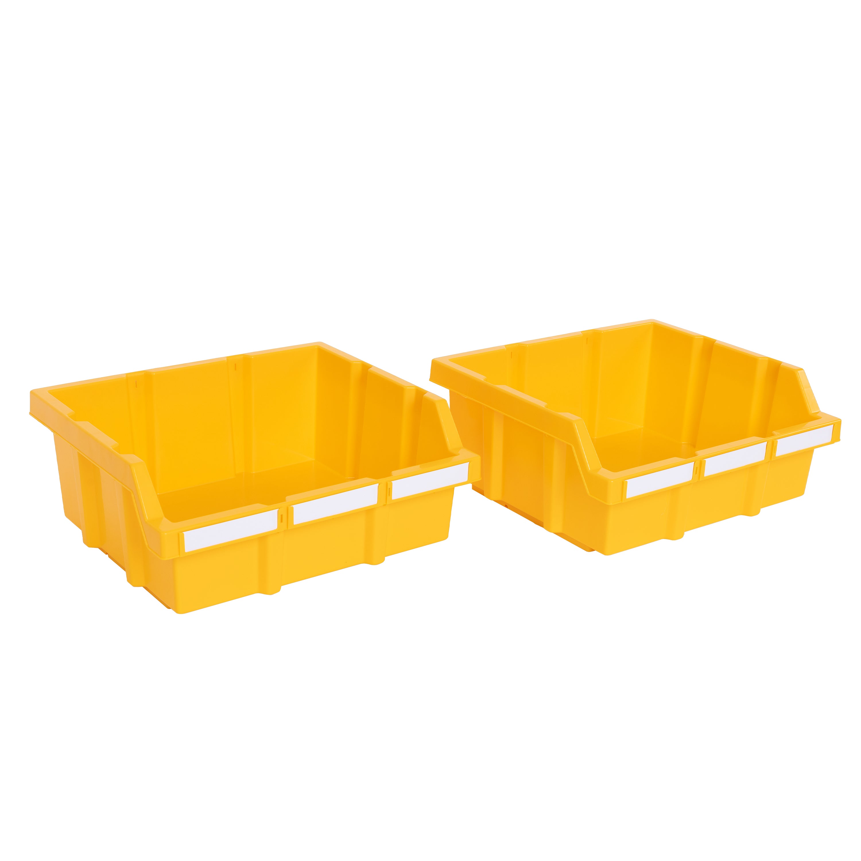 Seville Classics WEB407 contenitori gialli medi 3 pezzi plastica