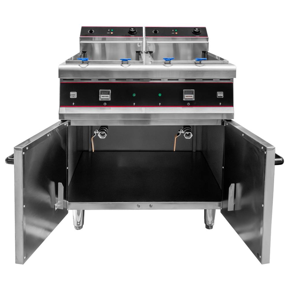 Mega-M UC friggitrice doppia professionale 2x26L 20kW