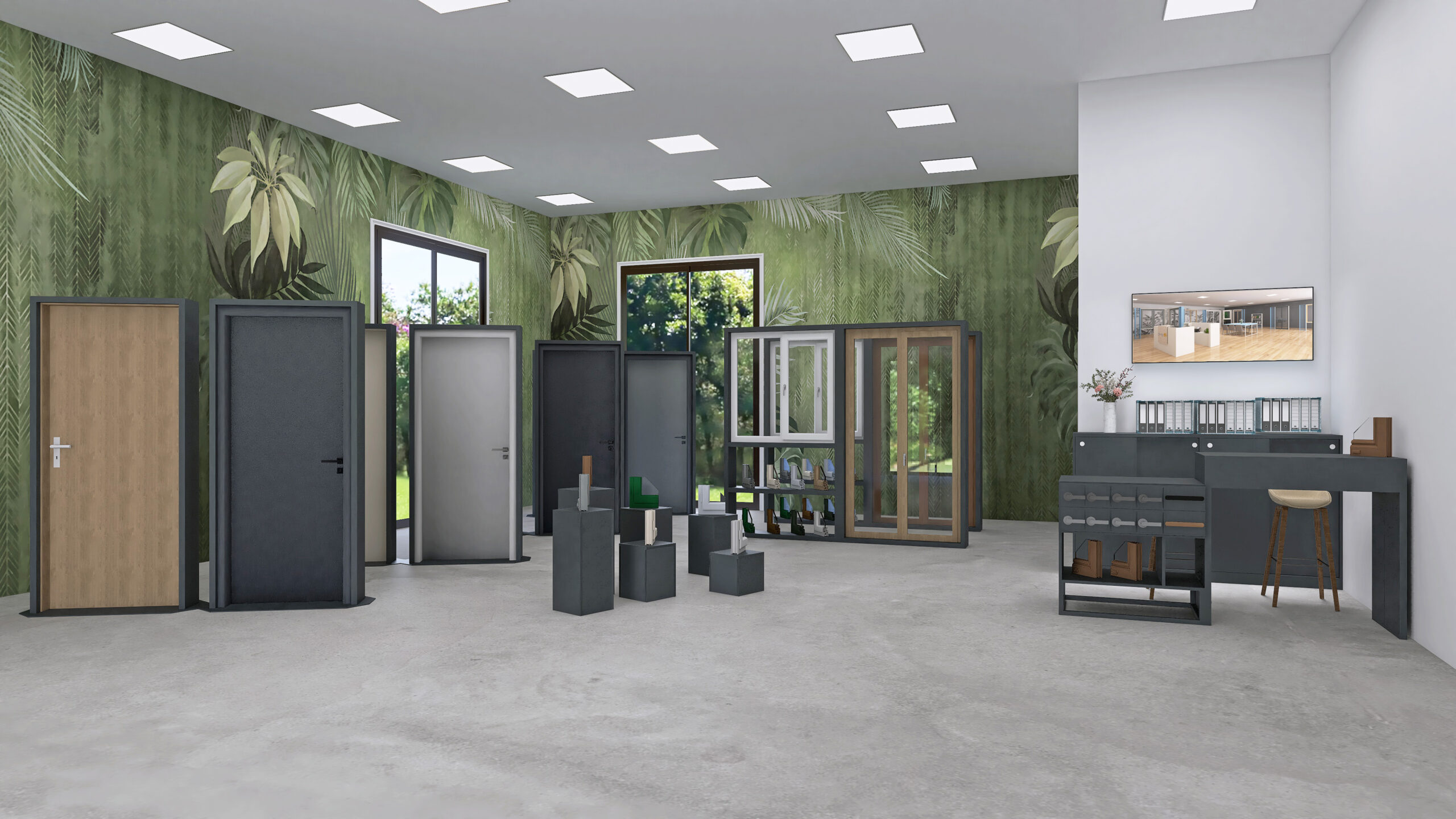 Design89 Porte espositore per negozio