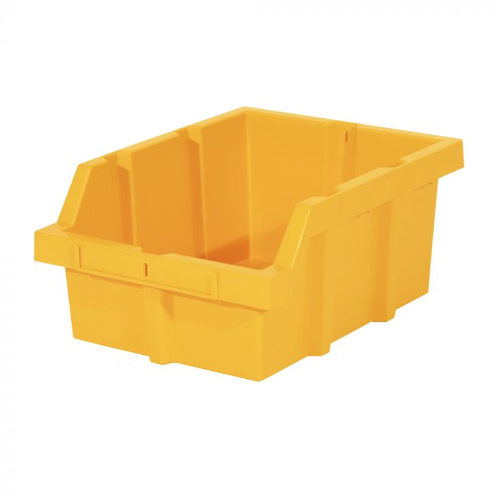 Seville Classics WEB406 contenitori gialli grandi 3 pezzi plastica