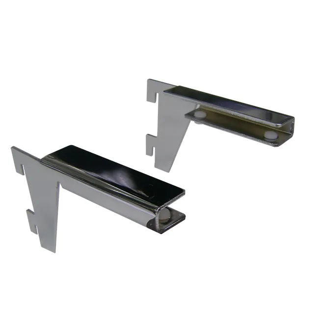 Agosistem Coppia Reggi Vetro P.15 cm per Vetri 6-10 mm