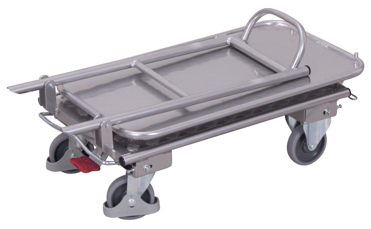 Variofit VF 450813 carrello alluminio 2 ripiani 150 kg