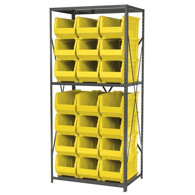 Akro-Mils AS2479287 scaffale metallo 24 contenitori