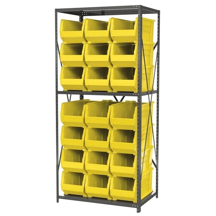 Akro-Mils AS2479287 scaffale metallo 24 contenitori
