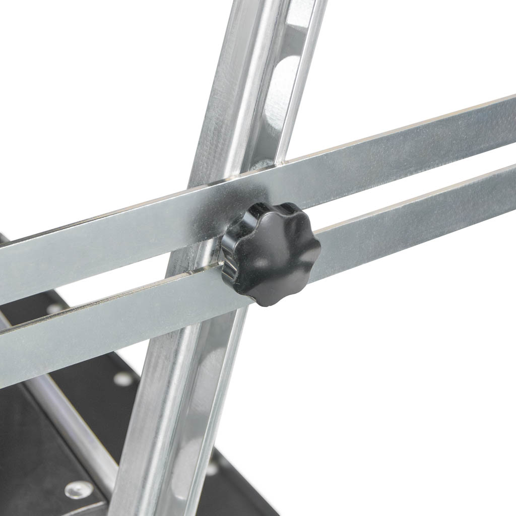 Mega-M carrello danese fiori base+3 ripiani inclinato