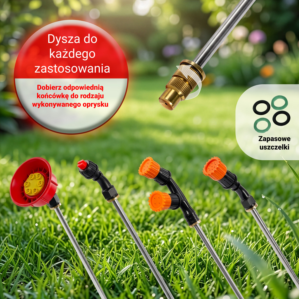Werkberg Garden 16L pompa irroratrice a batteria a zaino