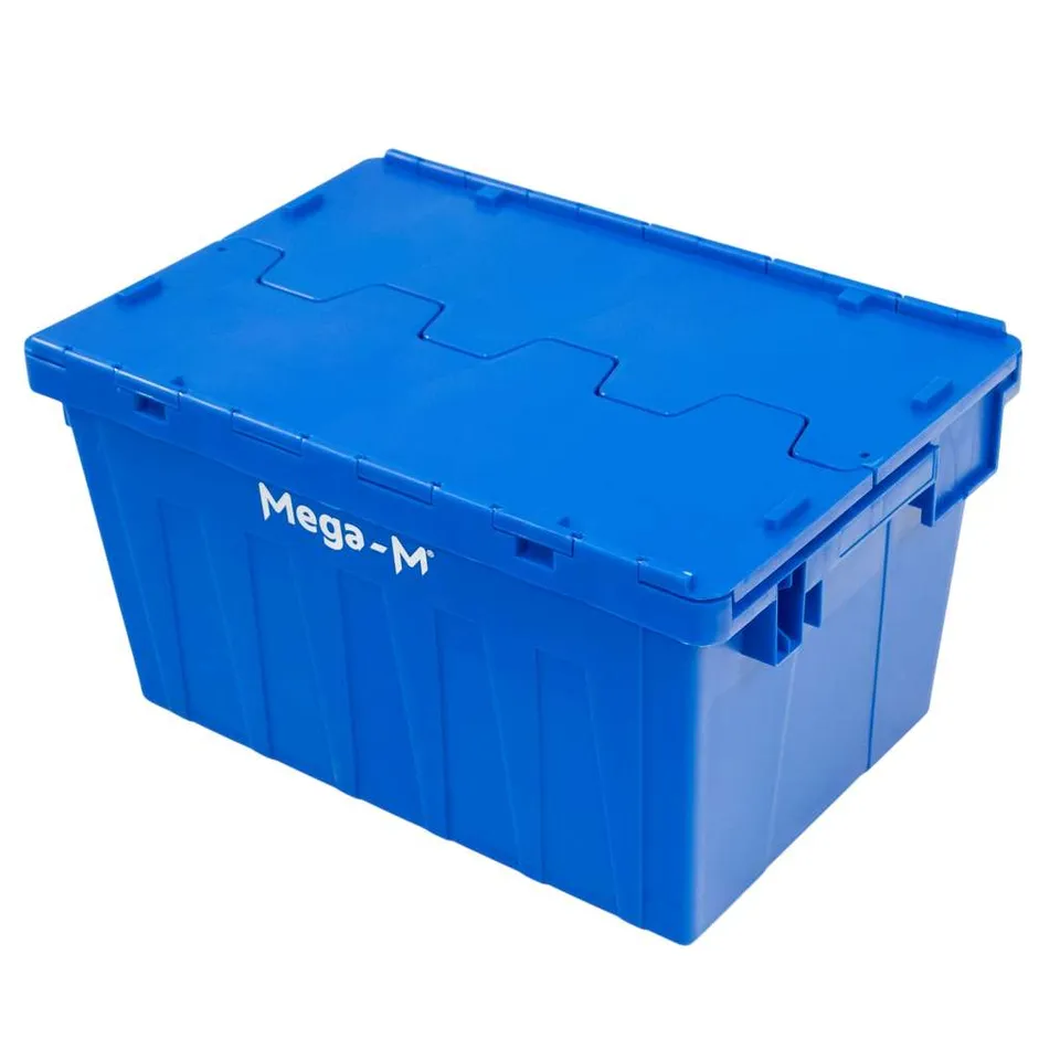 Mega-M contenitore corriere plastica 60x40x32,5 cm blu