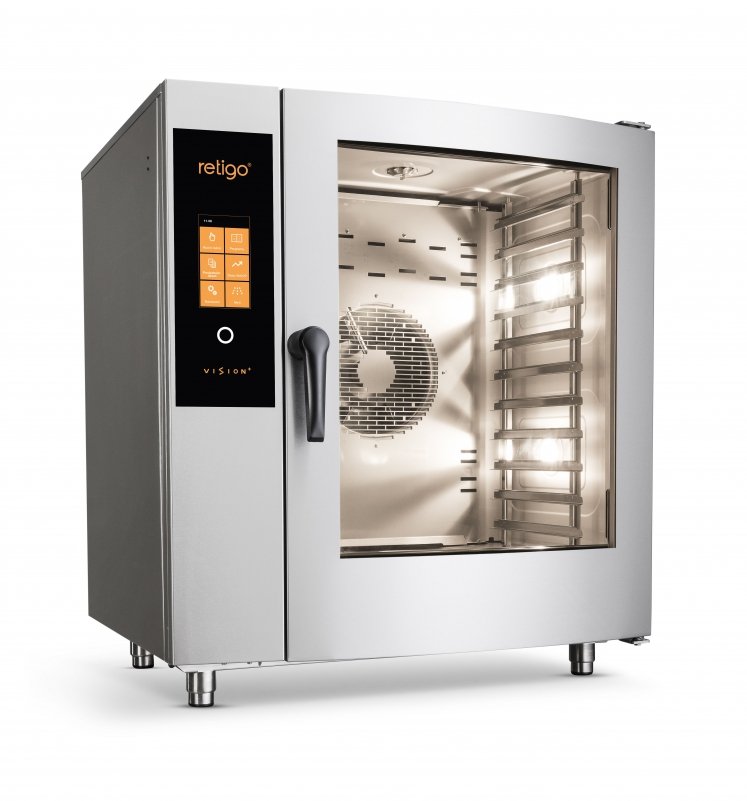Retigo O 1011i Plus forno combinato 10 GN 1/1 elettrico