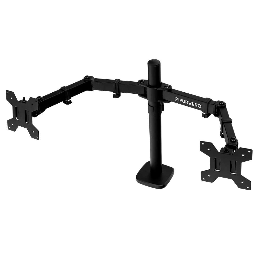 Furvero HK003 supporto monitor doppio 13-32 pollici nero