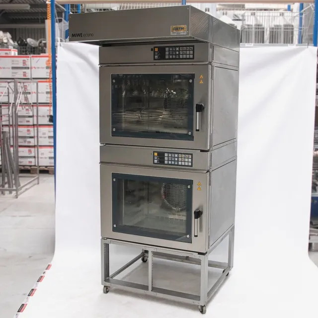 Miwe Econo 6.0604 forno vapore 2 camere con cappa
