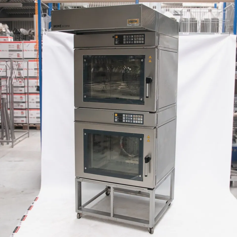 Miwe Econo 6.0604 forno vapore 2 camere con cappa