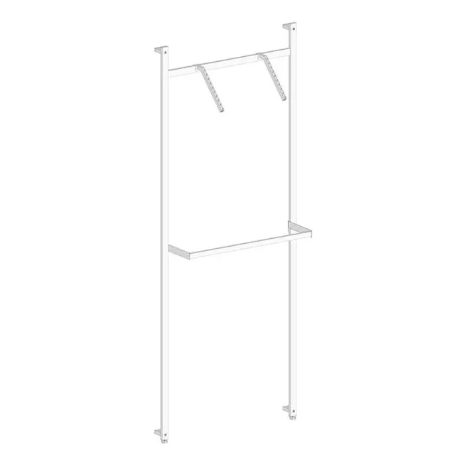 Agosistem Smart Kit 07 kit scaffale H240 cm 6cm