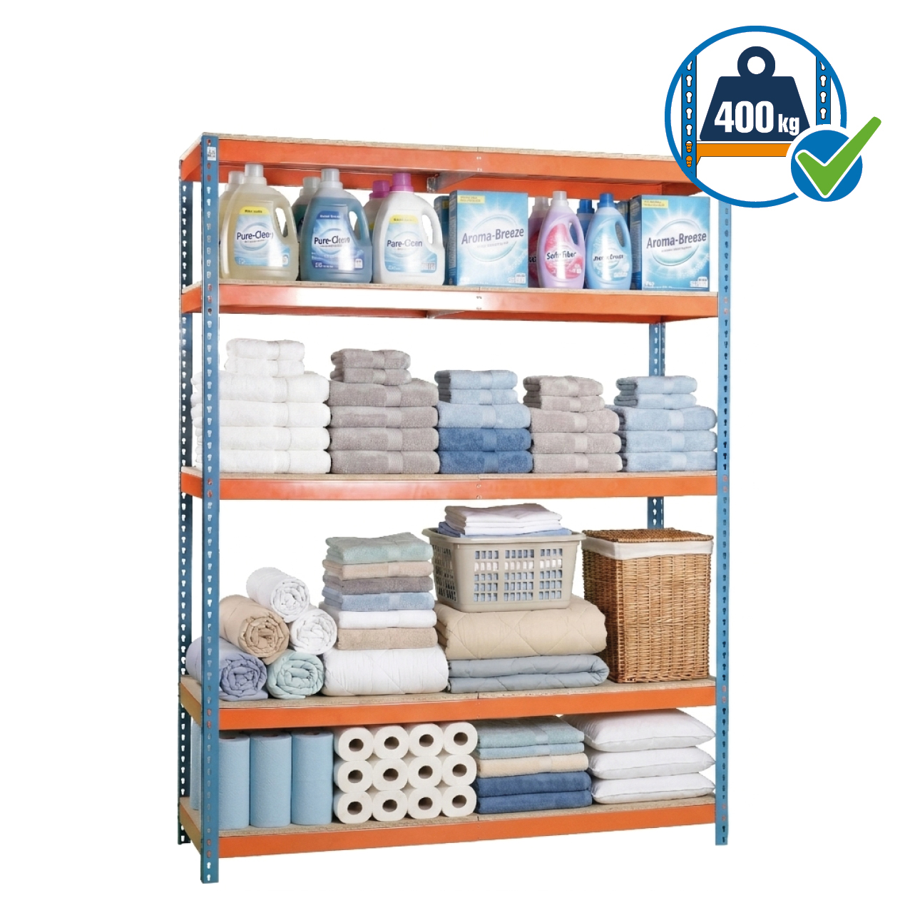 Simonrack EcoForte 5 scaffale 5 ripiani legno 400 kg