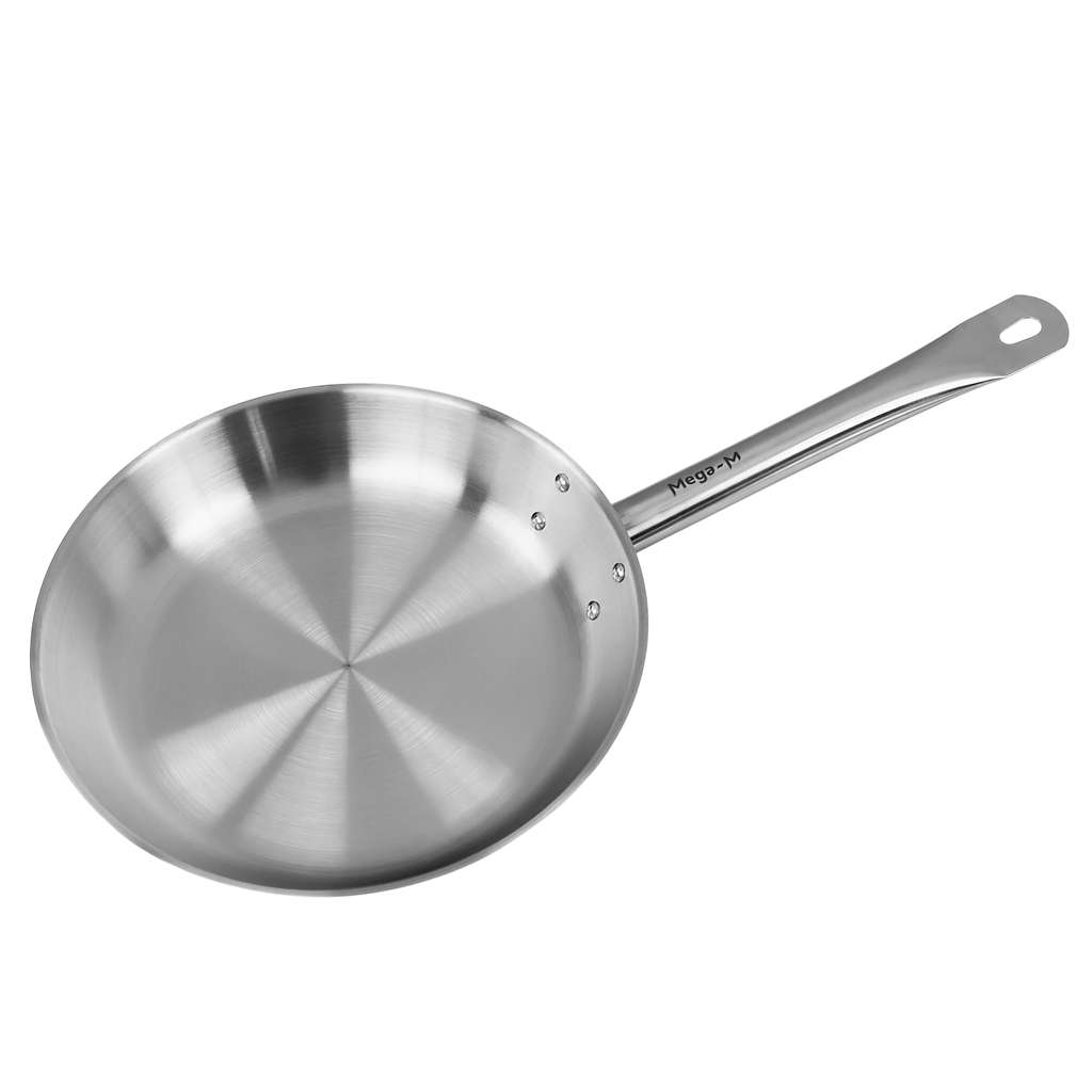 Mega-M padella inox 26 cm induzione fondo sandwich