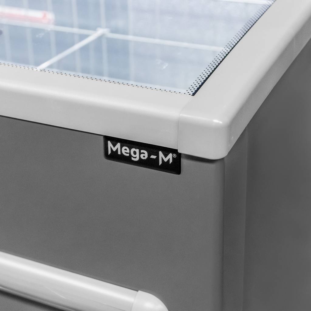 Mega-M OZI i145 congelatore pozzetto vetrina 386 L