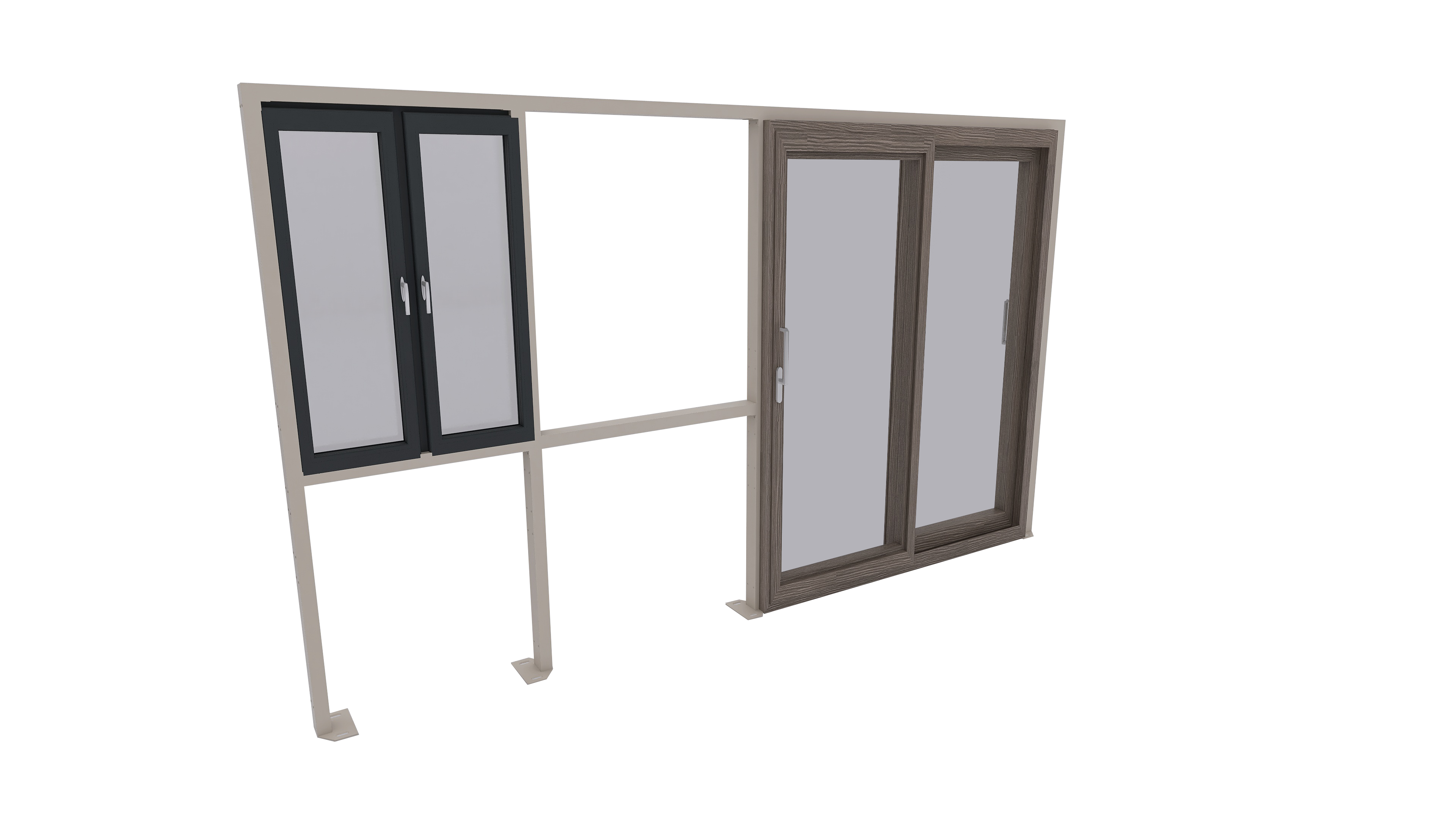 Design89 Espositori Porte e Finestre espositore per showroom