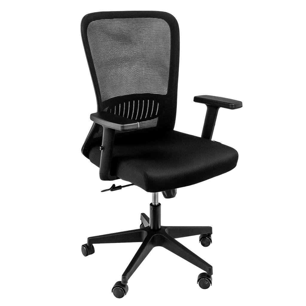 Furvero Norma BP/A2D/L1D sedia ufficio nera ergonomica