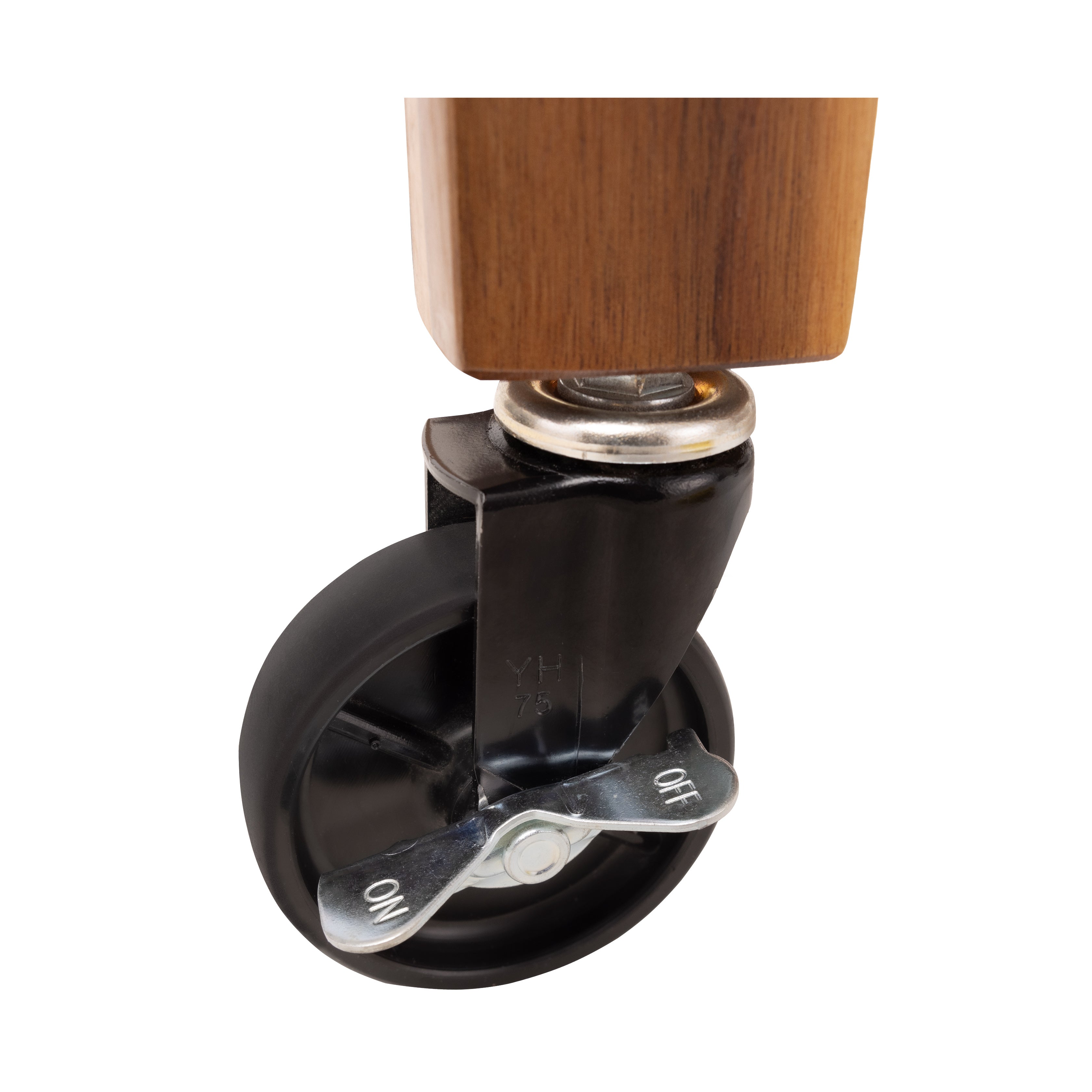 Seville Classics fioriera rialzata legno acacia con ruote