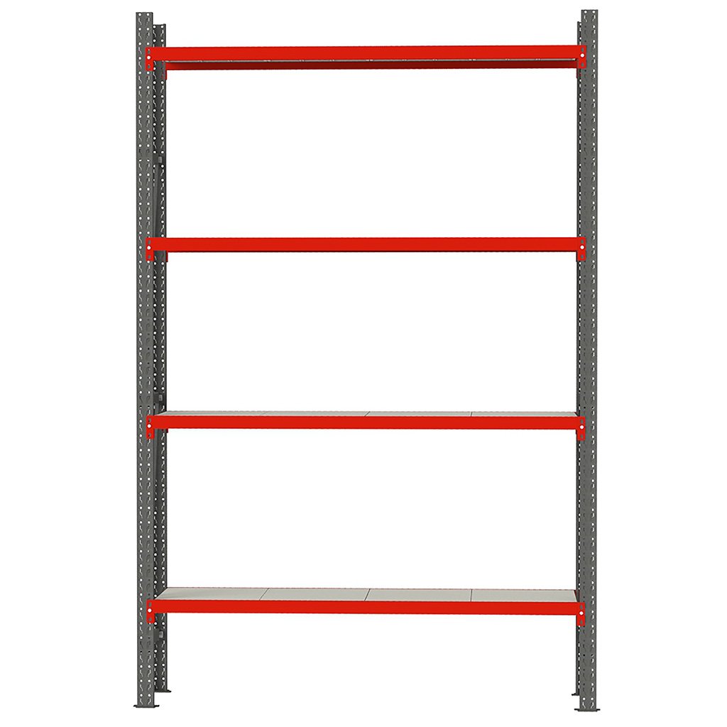 Mega-M Fortis Scaffale 240x217x40 4 Ripiani Base 350 kg