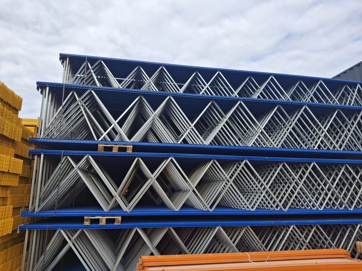 Jungheinrich MPB spalla scaffale portapallet blu 880x110