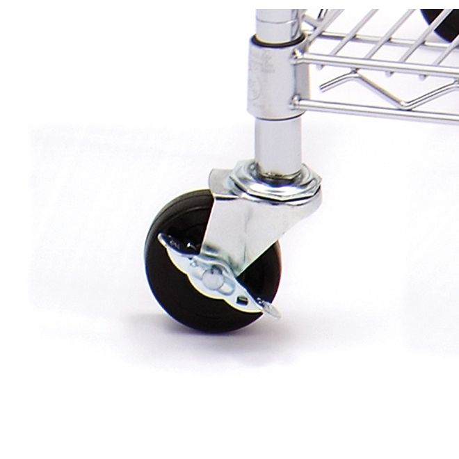 Seville Classics UltraDurable Scaffale Metallo 5 Ripiani NSF