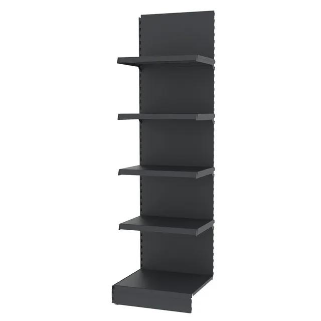 Mega-M Merkury II scaffale negozio H210 L61,5 cm grafite
